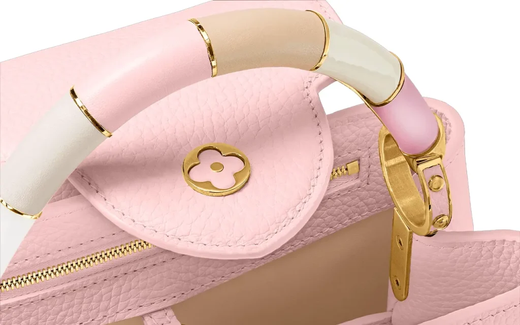 金継ぎから着想を得て作られたルイヴィトンのバッグ『カプシーヌ BB』